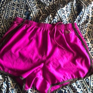 Pink and gray everlast shorts